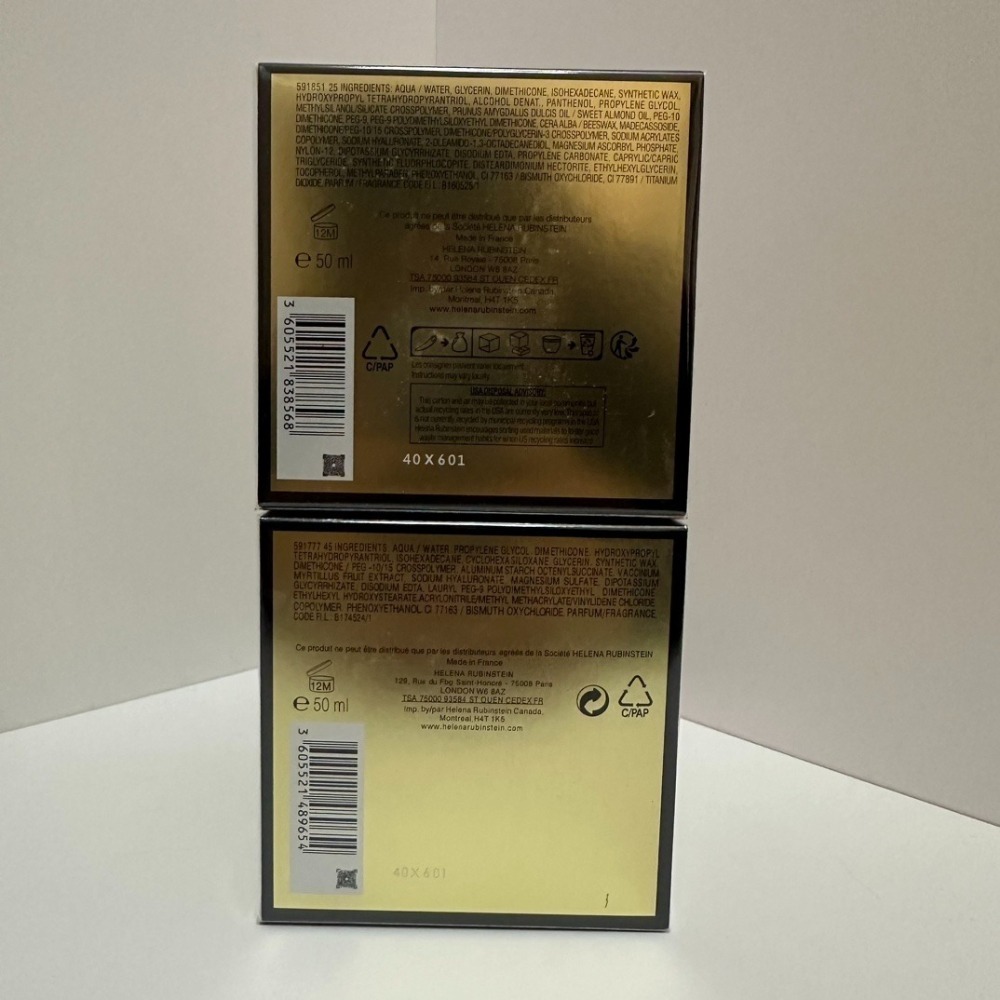 ✨本月特價商品 ✨Helena Rubinstein 赫蓮娜 黑白繃帶套盒 白繃帶修護乳霜 黑繃帶修護乳霜 眼霜 50m-細節圖7