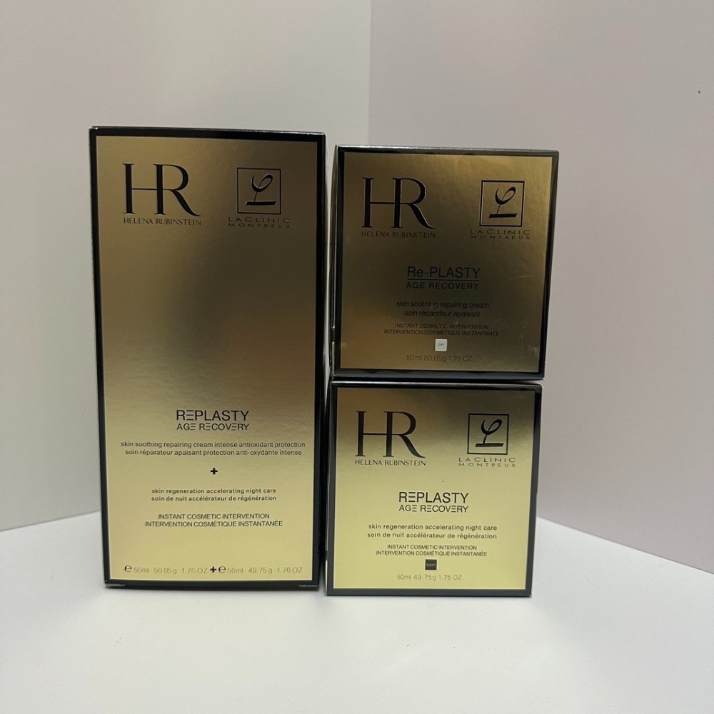 ✨本月特價商品 ✨Helena Rubinstein 赫蓮娜 黑白繃帶套盒 白繃帶修護乳霜 黑繃帶修護乳霜 眼霜 50m-細節圖8