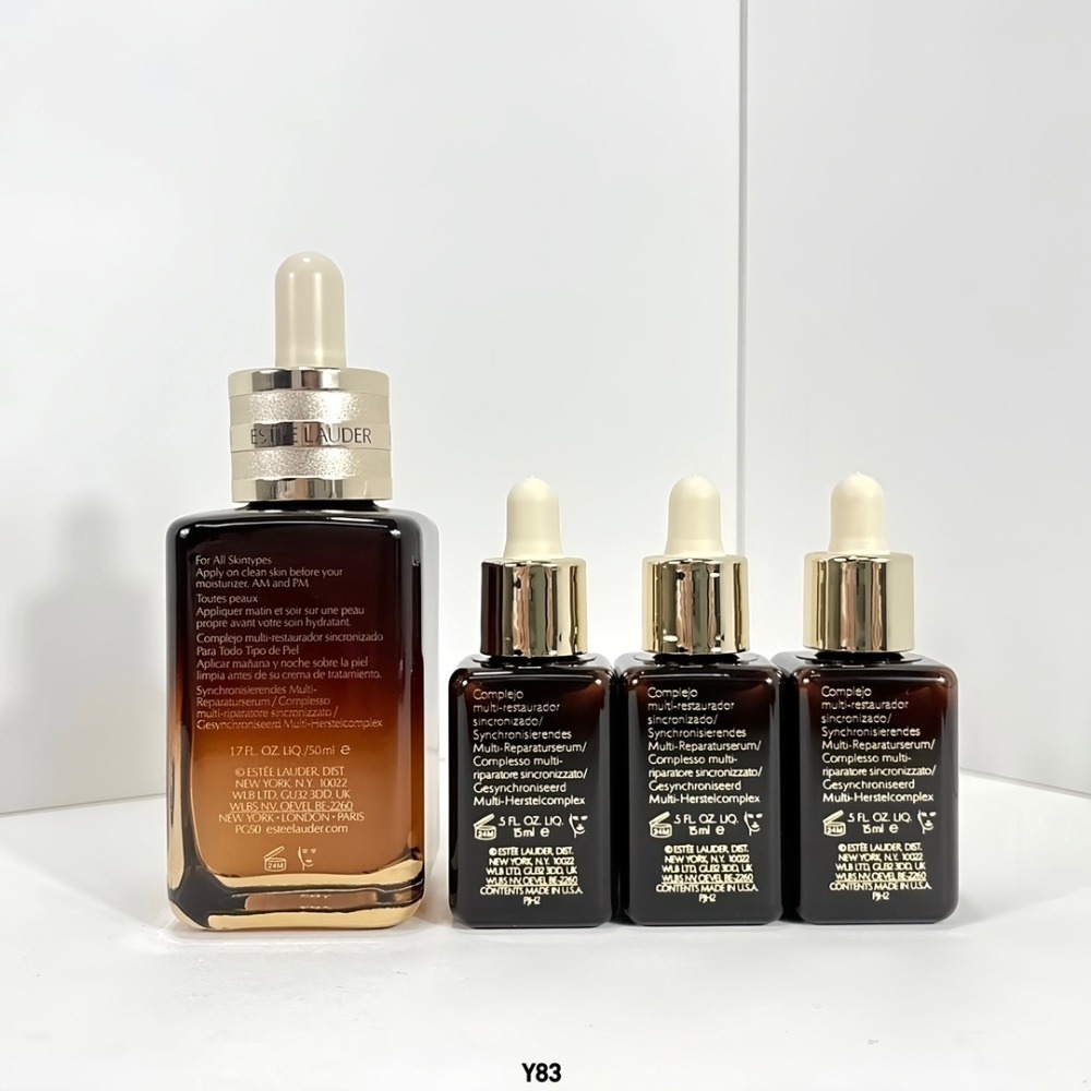 💕限量三組優惠💕ESTEE LAUDER雅詩蘭黛 買1送3 特潤超導全方位修護露50ml+15ML*3 國際免稅版-細節圖6
