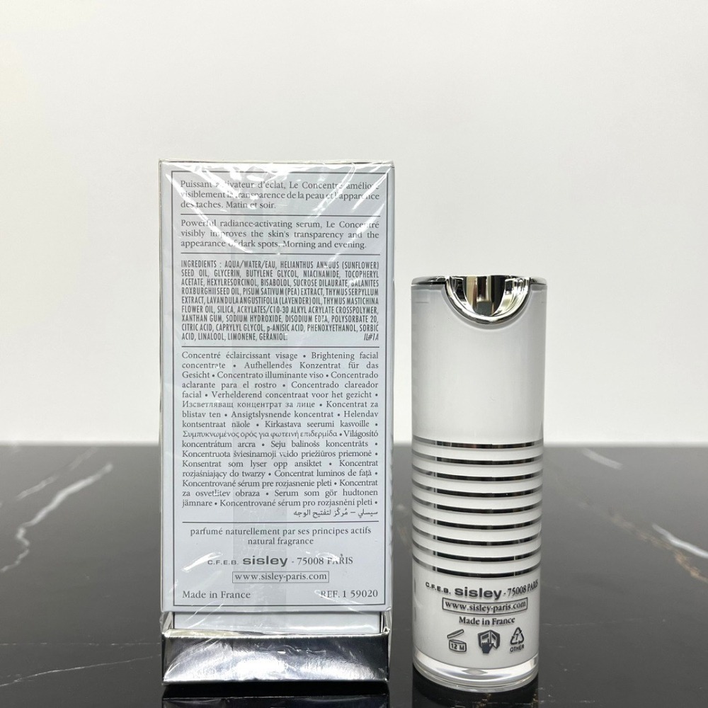 ✨本月特價商品 ✨ sisley希思黎 璀璨鑽白濃縮精華20ml 亮膚 防色斑 均勻膚色 透明感-細節圖2