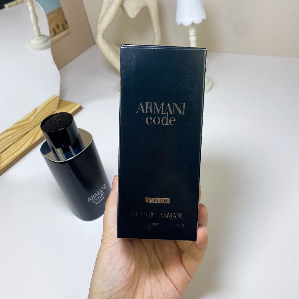 加大版價格不變 Giorgio Armani Code 亞曼尼 黑色密碼 男性淡香水 125ml-細節圖5