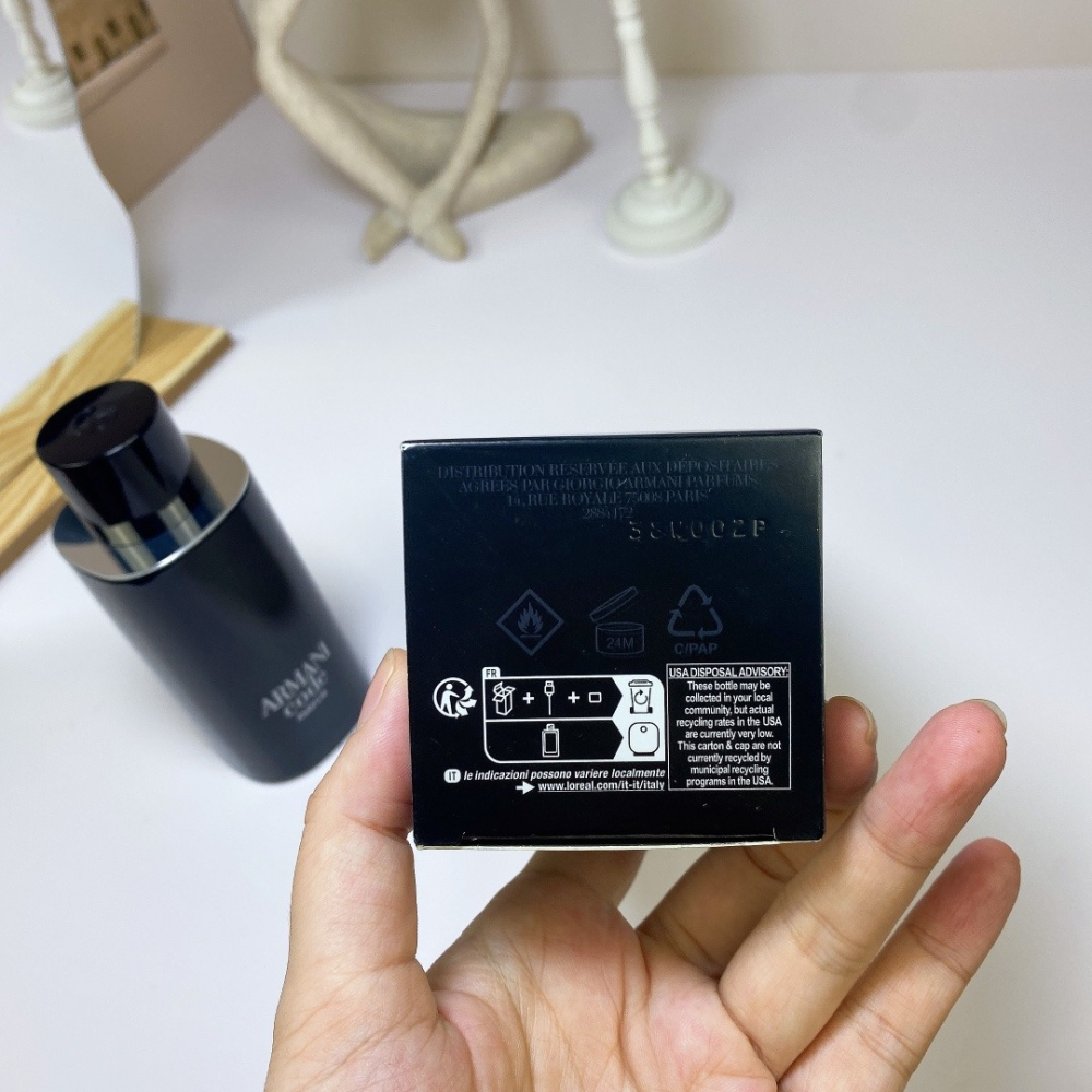 加大版價格不變 Giorgio Armani Code 亞曼尼 黑色密碼 男性淡香水 125ml-細節圖6