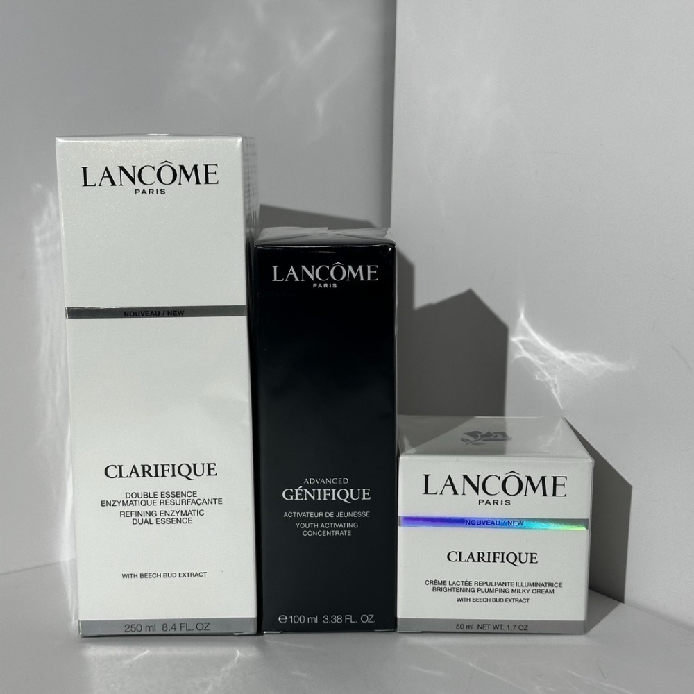 蘭蔻極光三件組 附手提袋 內含：極光水250ml+小黑瓶精華100ml+極光霜50ml-細節圖6