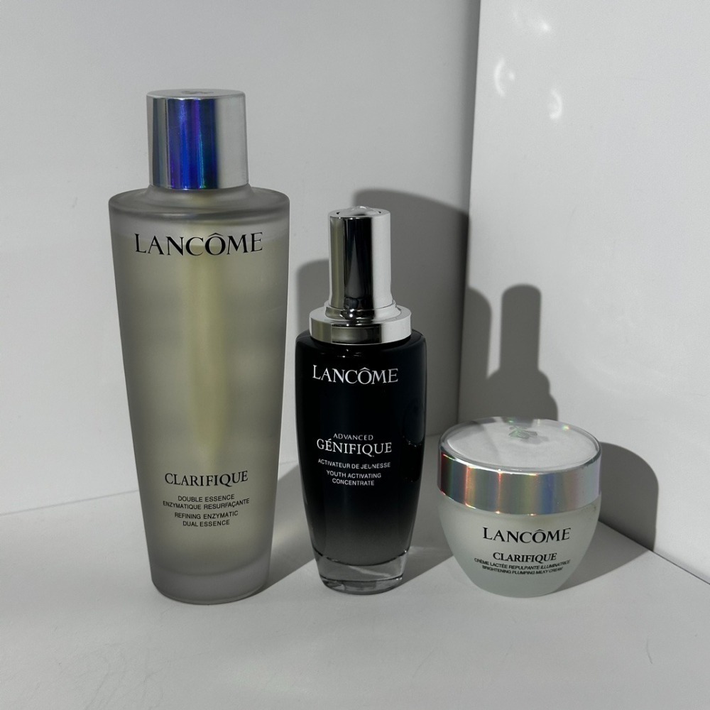 蘭蔻極光三件組 附手提袋 內含：極光水250ml+小黑瓶精華100ml+極光霜50ml-細節圖3