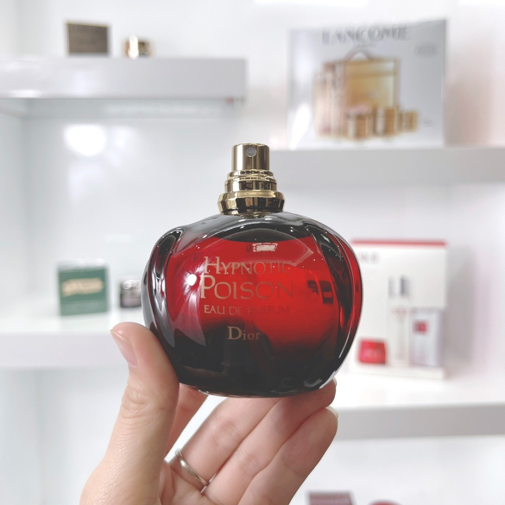 新版迪奧紅毒濃香水100ml 迪奧Dior 蠱媚奇葩/紅毒 女士香水紅毒濃香  國際免稅版-細節圖4