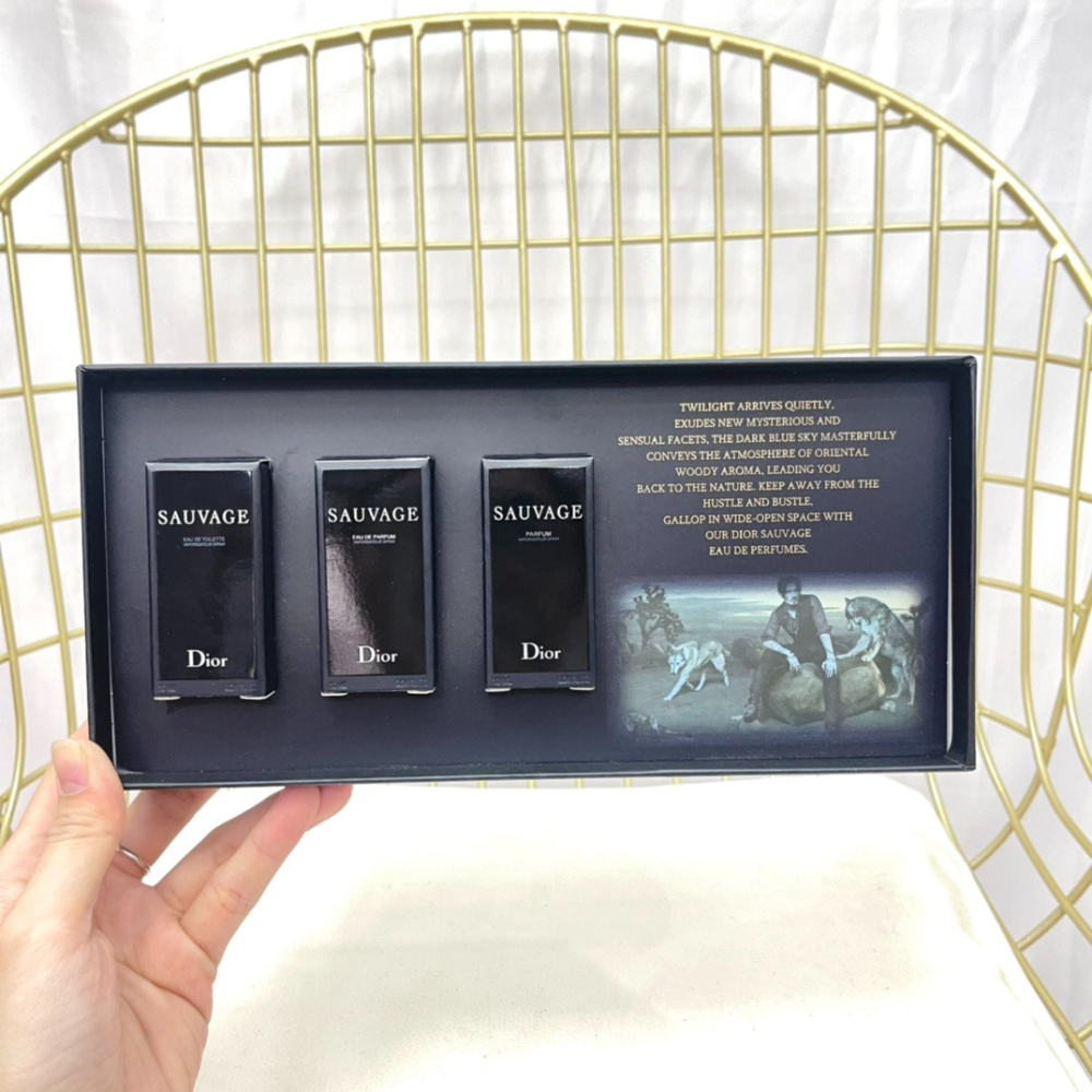 迪奧曠野香水3件套裝*10ml   男士淡香水-細節圖2