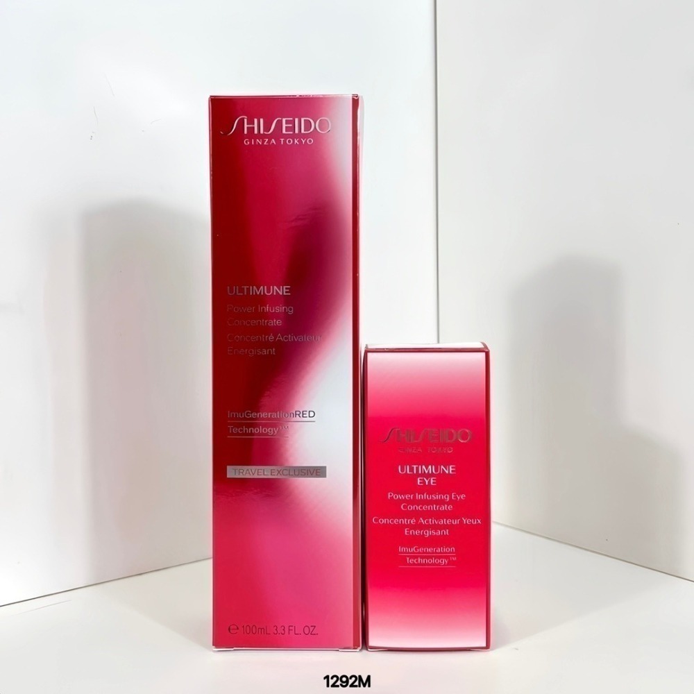 SHISEIDO 資生堂 紅妍超導循環眼部精華15ml+紅妍超導循環肌活露 100ml  /套-細節圖3