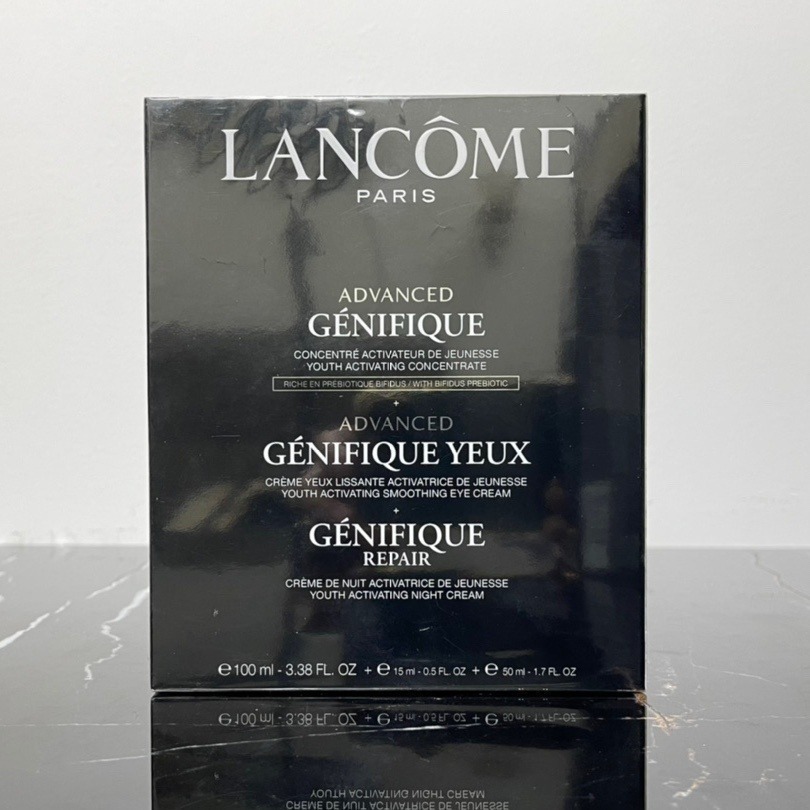 蘭蔻小黑瓶護膚三件組  肌底液100ml，眼霜15ml，面霜50ml-細節圖2