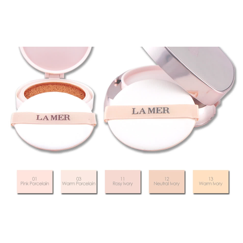 La mer 海洋拉娜奇蹟煥采氣墊粉霜 12g*2 一盒兩芯 航空版-規格圖5