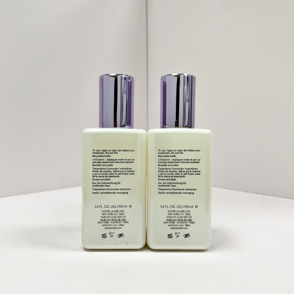 最新版  雅詩蘭黛  肌光精華 100ml兩件套-細節圖4