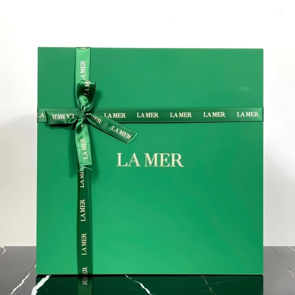 海洋拉娜  專櫃禮盒5件套含：精粹水150ml+精粹乳125ml+濃縮眼霜15ml+淨透洗面乳125ml+神奇乳霜30-細節圖5