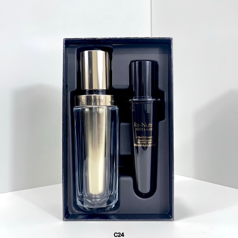 雅詩蘭黛 黑鑽松露賦活微導金萃+填充瓶  30ml+30ml-白金黑松露精華-細節圖2