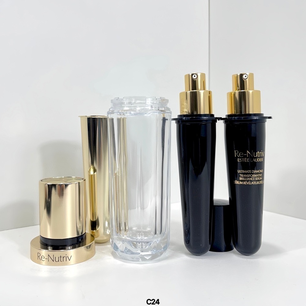 雅詩蘭黛 黑鑽松露賦活微導金萃+填充瓶  30ml+30ml-白金黑松露精華-細節圖4