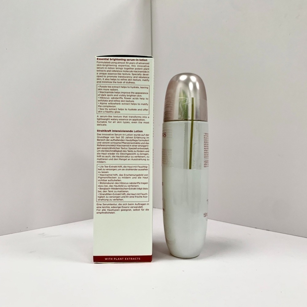 全新CLARINS 克蘭詩 氧氣亮白前導水精華150ML~光芒水光瓶精華露150ml-細節圖5