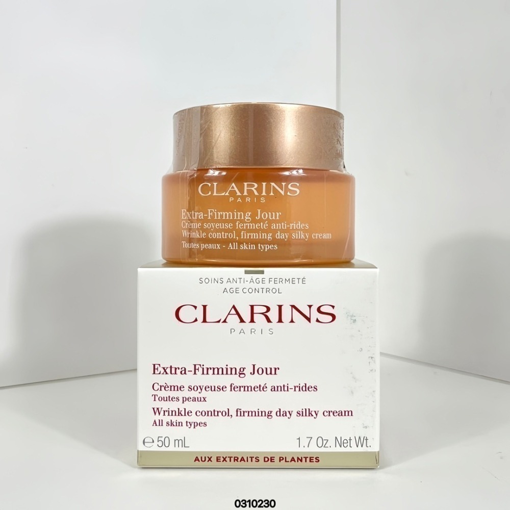 Clarins 克蘭詩 煥顏緊緻彈力日夜保養特惠組-弹簧面霜两件套-細節圖6