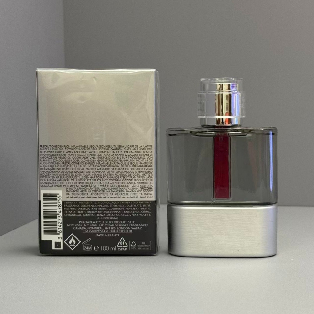 Prada Luna 男性淡香水 100ml 極致卓越-紅月號男士淡香水-細節圖2