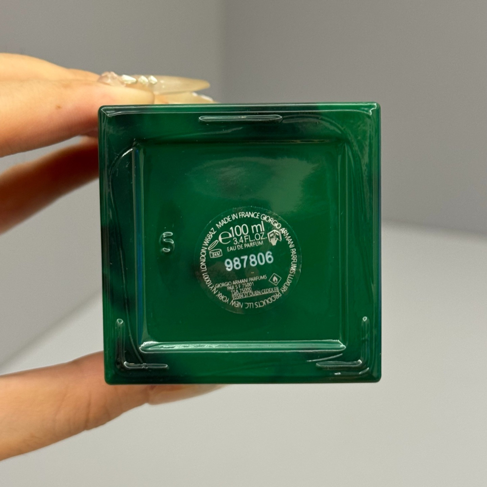 ARMANI夜綠孔雀石VERT MALACHITE 100ml-私藏香水100ml-細節圖5