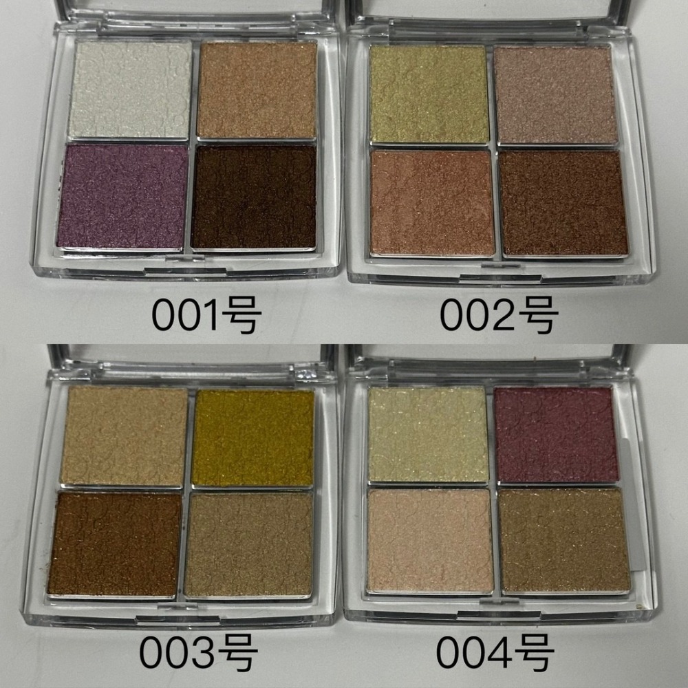 Dior 迪奧 專業後台煥采亮妍盤 BACKSTAGE Glow Face Palette 高光盤-迪奧後台四色高光-細節圖2