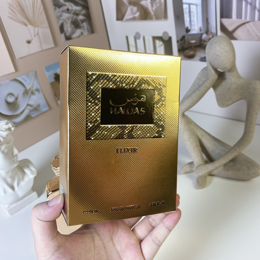 Rasasi Hawas Elixir 100ml 完美平替 JPG Le Male Elixir 裸男 精粹-不老药金-細節圖3