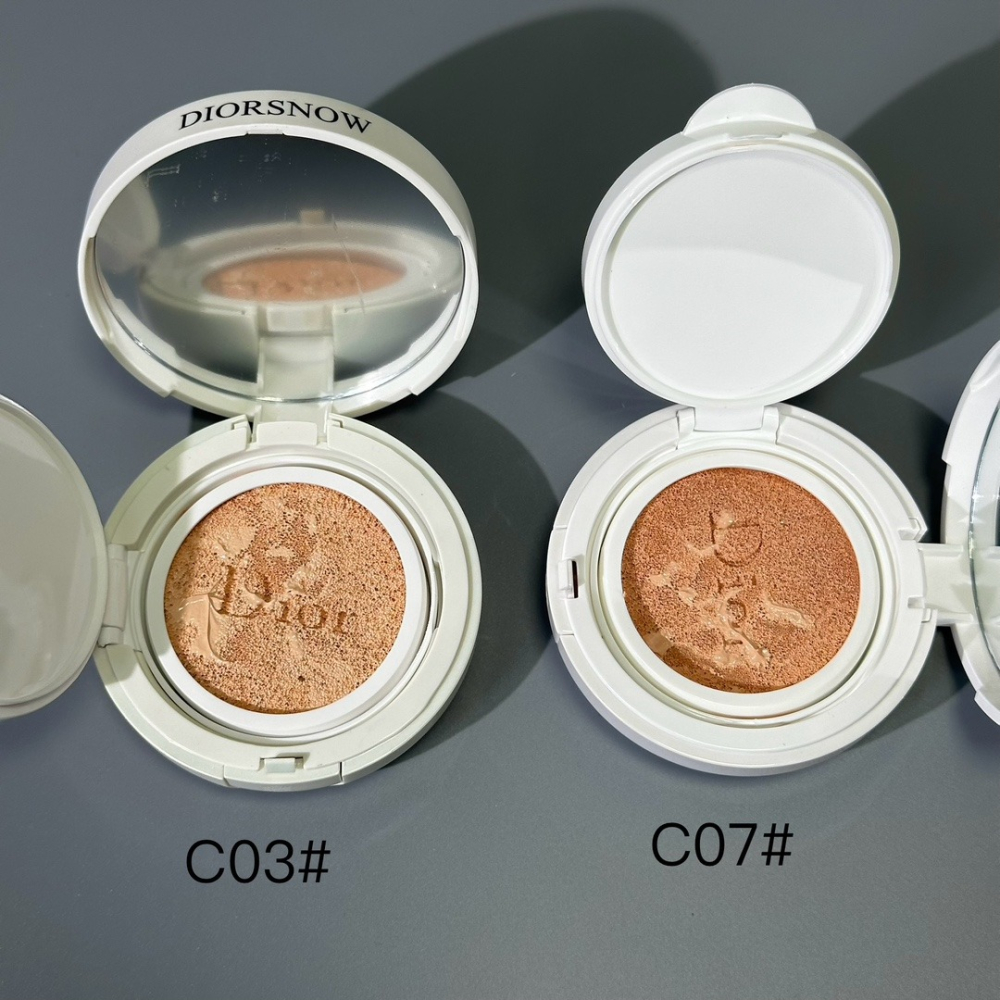 新版  Dior 迪奧 超級夢幻美肌 雪晶靈粉嫩光氣墊粉餅15g*2-迪奧雪晶靈氣墊-細節圖2