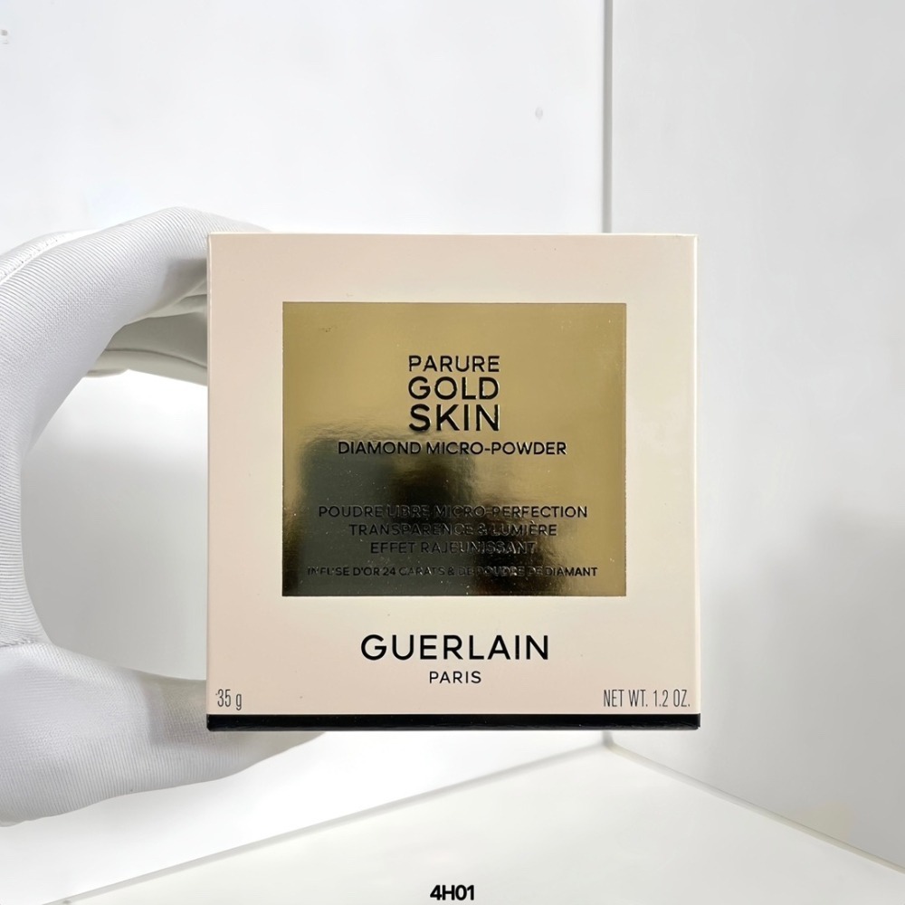 嬌蘭 24 純金光透絲絨蜜粉35G-金鑽散粉35g-細節圖5