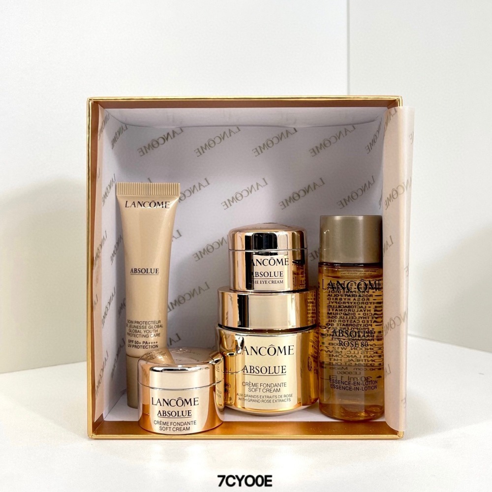 蘭蔻菁純臻顏乳霜1+4禮盒裝-細節圖2