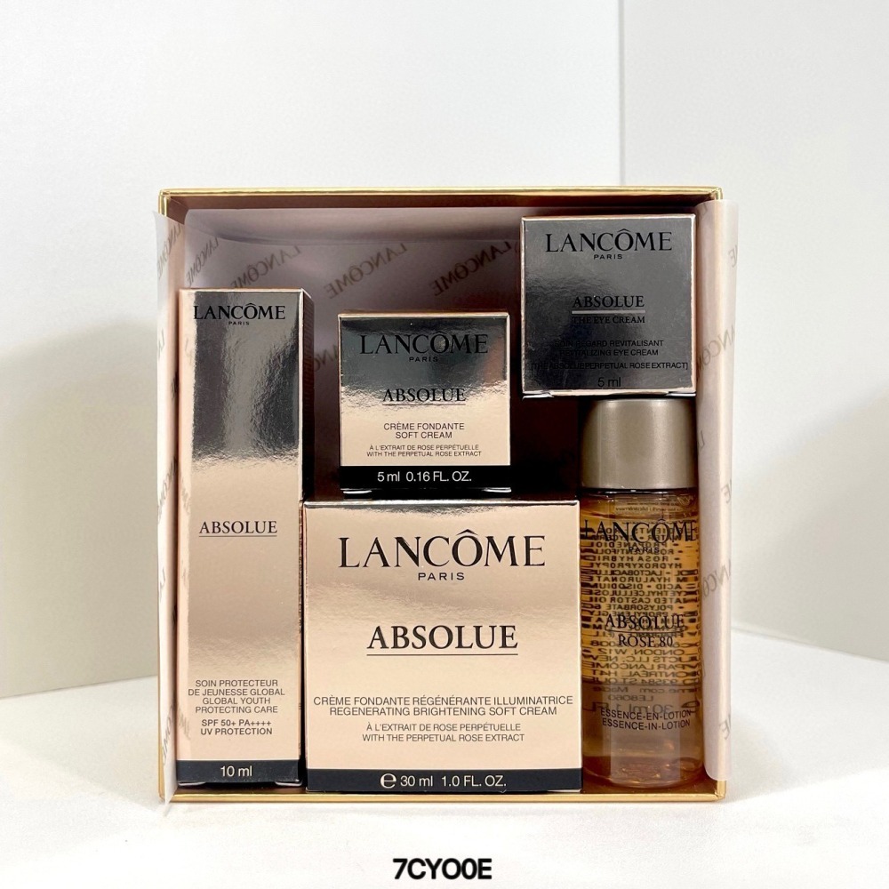 蘭蔻菁純臻顏乳霜1+4禮盒裝-細節圖5