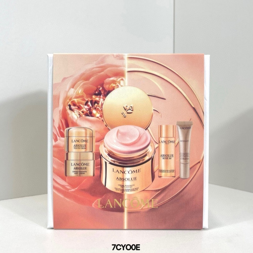 蘭蔻菁純臻顏乳霜1+4禮盒裝-細節圖2