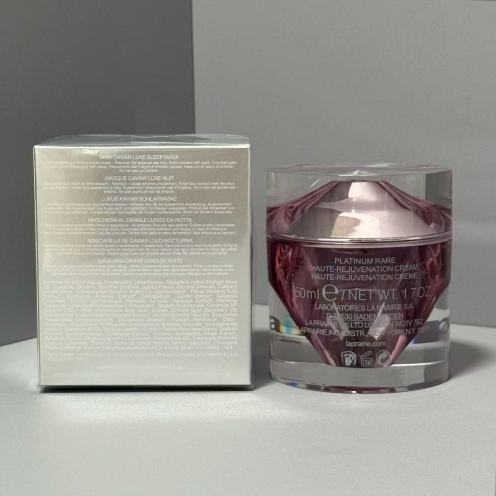 中文標 La Prairie 萊珀妮 鉑金臻稀乳霜 50ml 效期隨專櫃更新-細節圖2