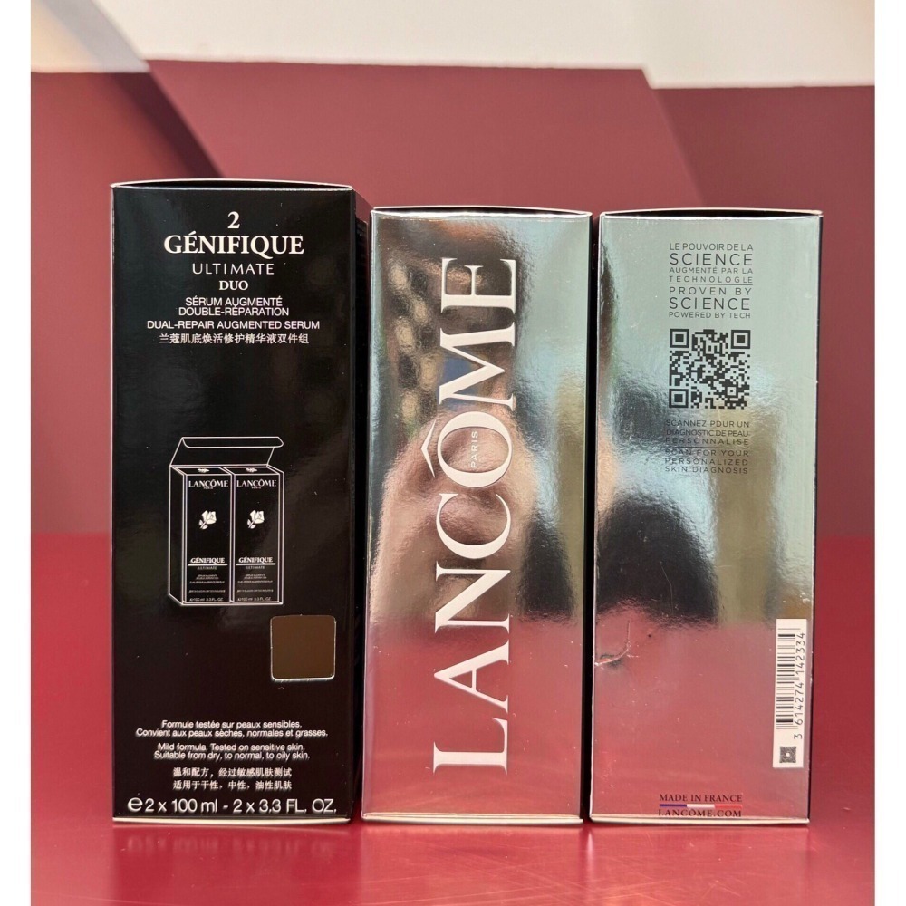 特價出清-LANCOME 蘭蔻 超極限肌因賦活露 全新小黑瓶PRO-100ml-細節圖3