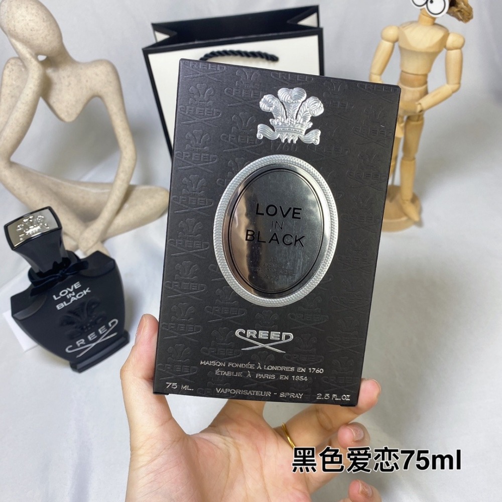 CREED Love In Black 克蕾德夜光淡香精 EDP 75ml-黑色愛戀香水-細節圖3
