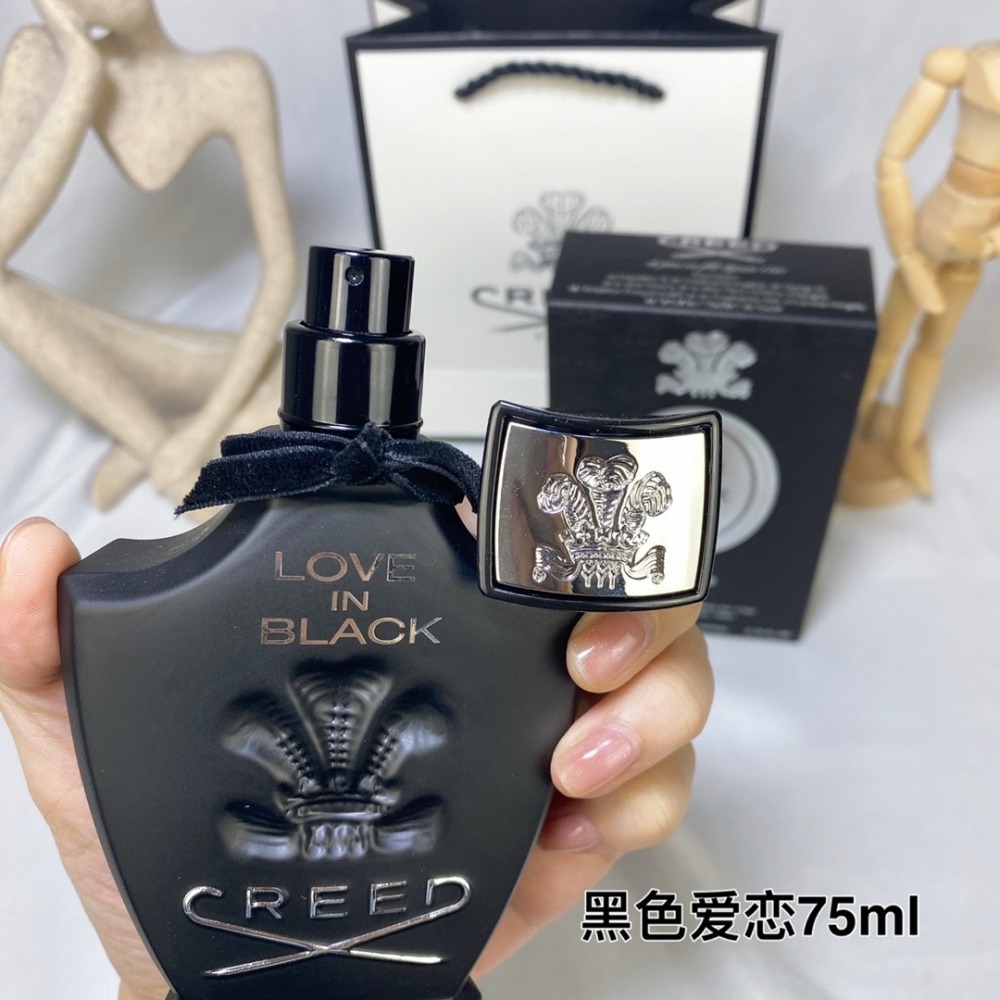 CREED Love In Black 克蕾德夜光淡香精 EDP 75ml-黑色愛戀香水-細節圖5