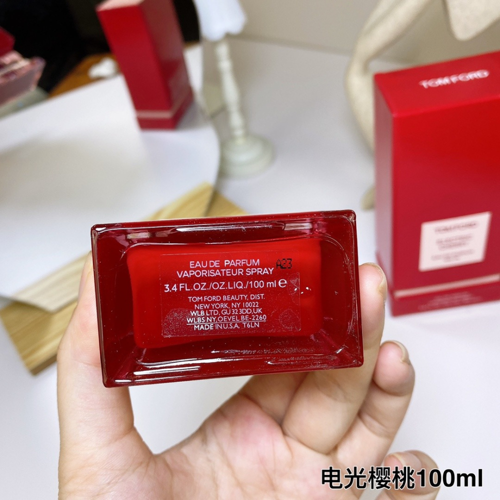 Tom Ford Electric Cherry 電光櫻桃淡香精 100ml-幻樱迷情-細節圖5