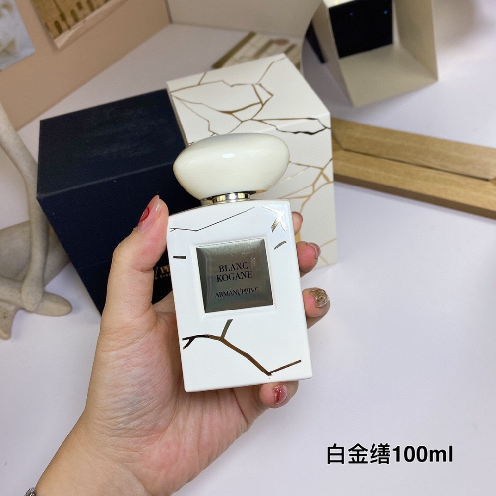 Armani Prive 亞曼尼 私人訂製 寰遊系列 黑/白冽金繼 100ml-黑/白金缮-細節圖4