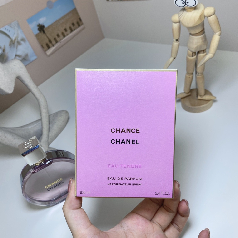 CHANEL 香奈兒 CHANCE 粉邂逅 粉紅甜蜜 女性淡香水 100ml 甜美花果香-粉邂逅濃香水-細節圖3