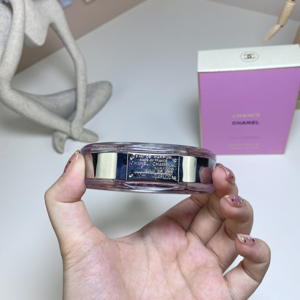 CHANEL 香奈兒 CHANCE 粉邂逅 粉紅甜蜜 女性淡香水 100ml 甜美花果香-粉邂逅濃香水-細節圖4
