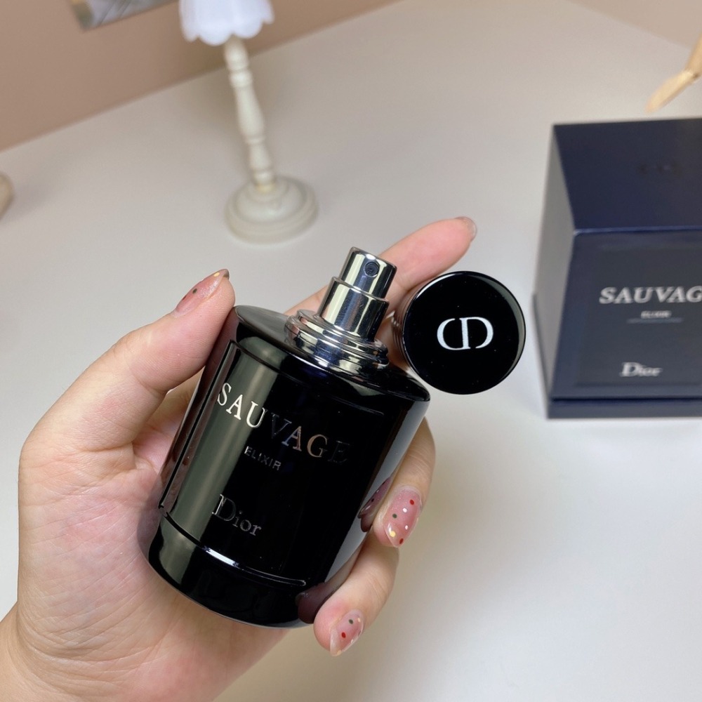 Dior Sauvage Elixir 迪奧曠野之心香水木盒典藏香精男士60ml--細節圖3