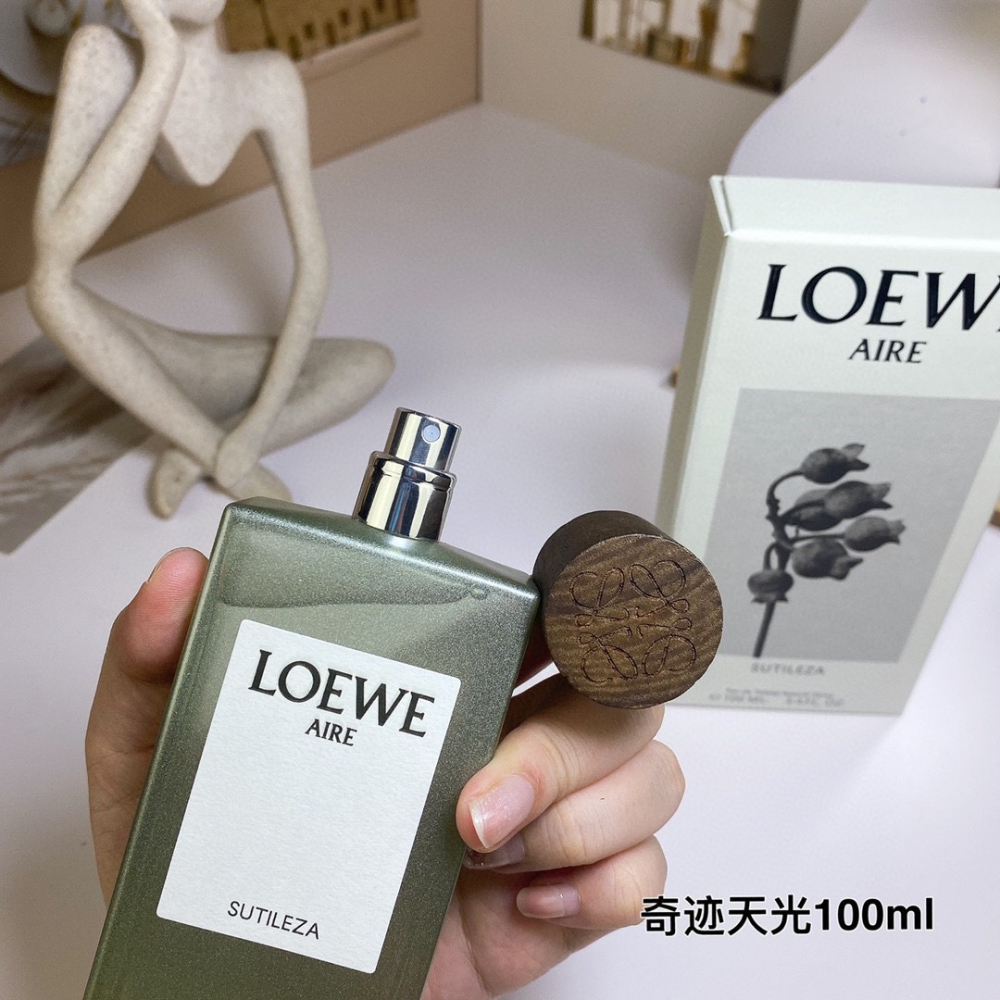 LOEWE 羅威 馬德里 奇蹟天光 AIRE SUTILEZA 女性淡香水 100ML-奇迹天光-細節圖3