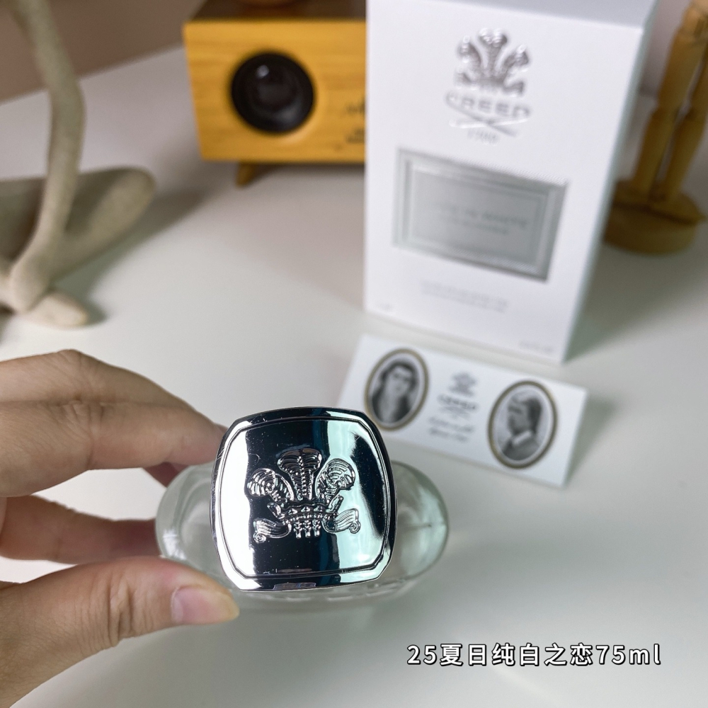 克雷德2025夏日版純白之戀75ml Creed Love in Whit-純白之戀-細節圖4