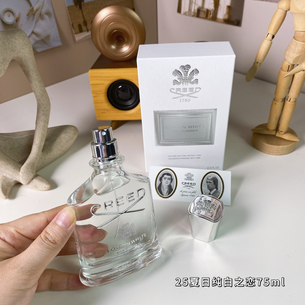 克雷德2025夏日版純白之戀75ml Creed Love in Whit-純白之戀-細節圖5
