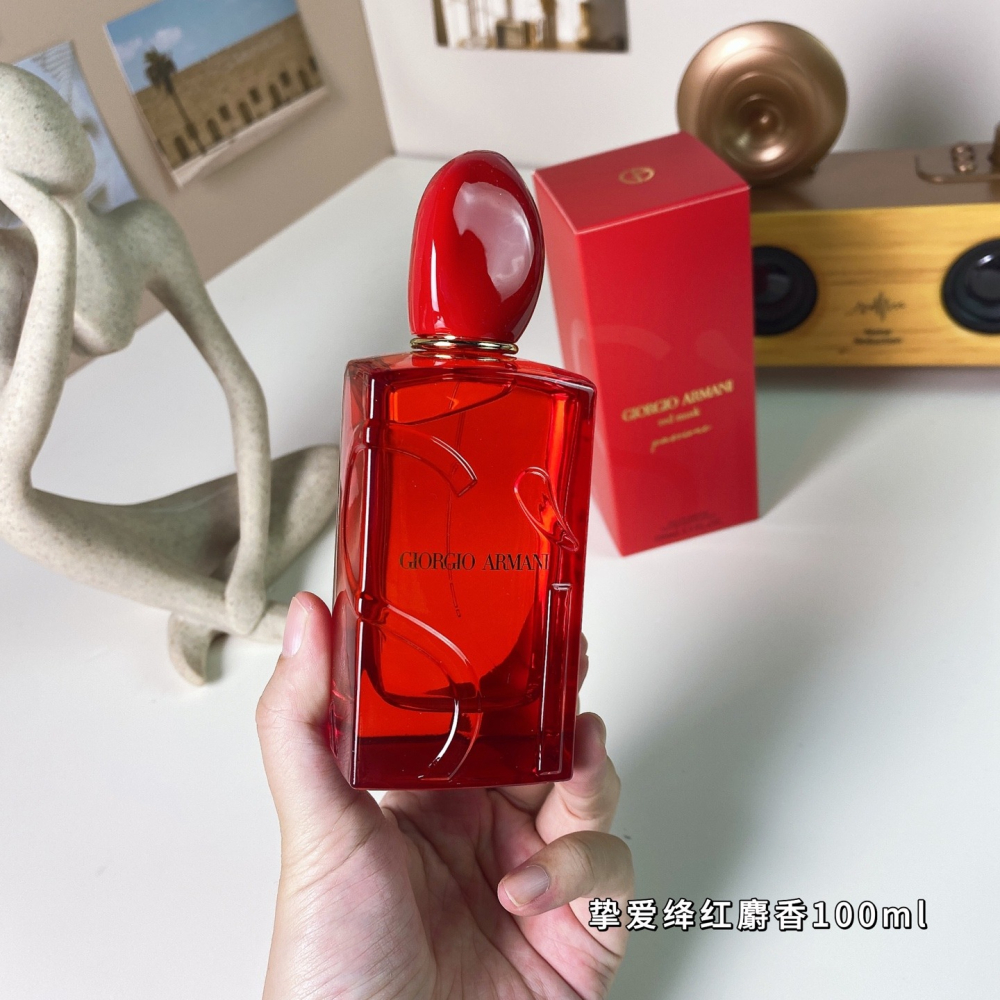阿瑪尼迷情摯愛絳紅麝香100ml-細節圖2