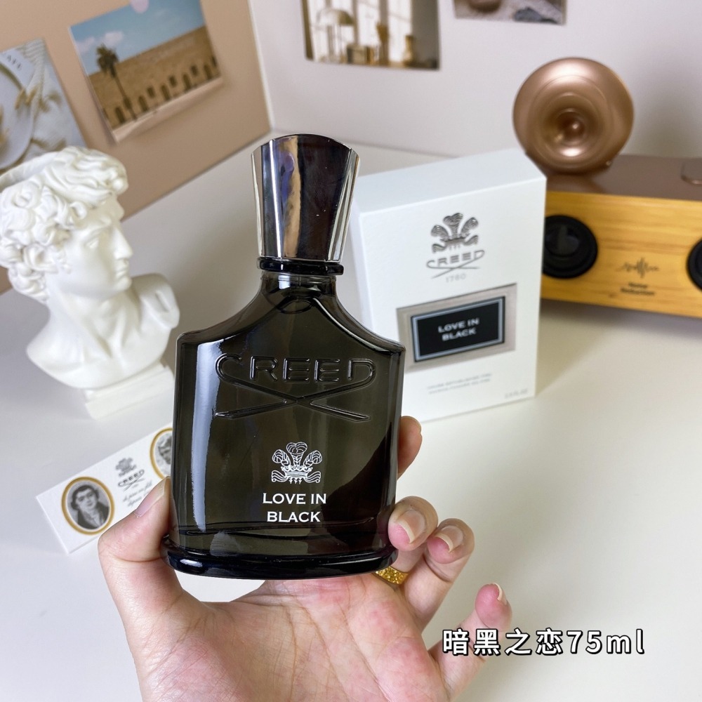 無封膜出清-CREED Love In Black 克蕾德 暗黑之戀 EDP 75ml-暗黑之戀-細節圖2