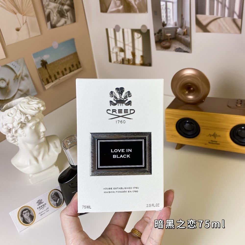 無封膜出清-CREED Love In Black 克蕾德 暗黑之戀 EDP 75ml-暗黑之戀-細節圖5