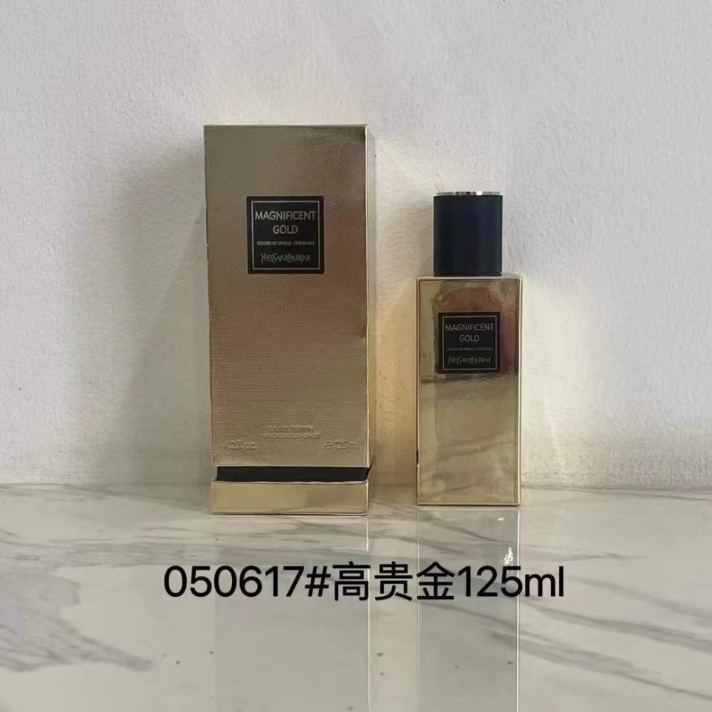 YSL 聖羅蘭系列 馥郁之花 阿特拉斯花園 奢華之木 精品刺繡 野性皮革 高貴金 淡香精  125ml-細節圖6