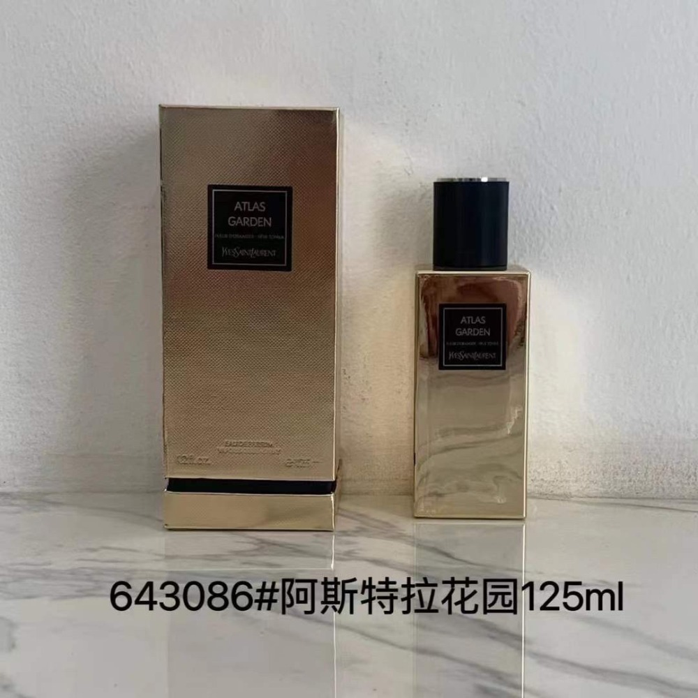 YSL 聖羅蘭系列 馥郁之花 阿特拉斯花園 奢華之木 精品刺繡 野性皮革 高貴金 淡香精  125ml-規格圖6