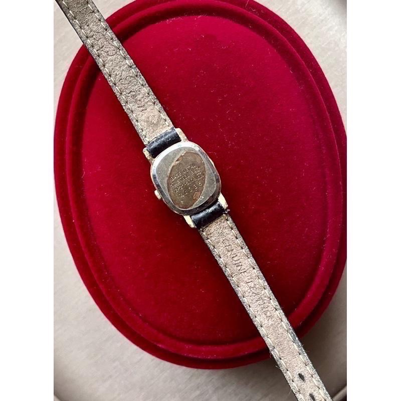 二手古著日本SEIKO精工皮革石英錶女錶表-細節圖4