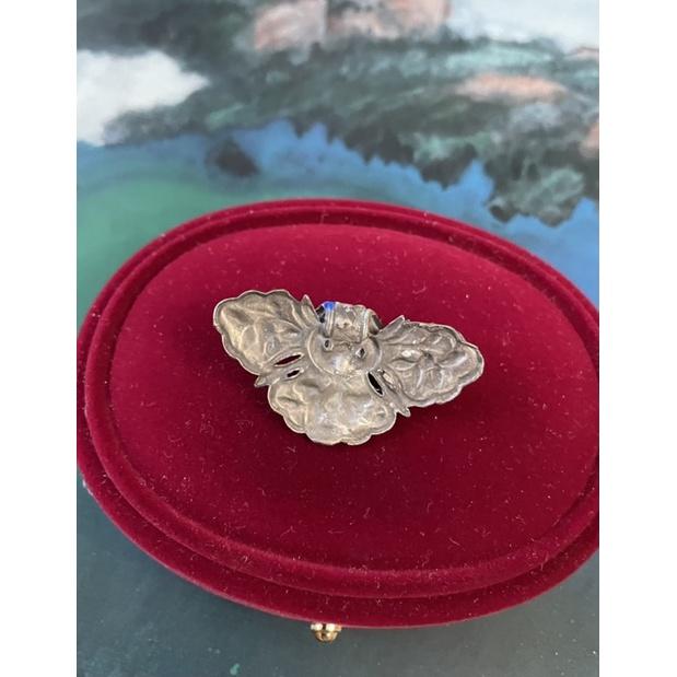 1⃣️純正真新疆和闐玉和田玉有綹裂 有瑕疵 適合做標本盤玩把玩案頭 帶皮有毛細孔2⃣️銀琺瑯燒景泰藍墜頭-細節圖6