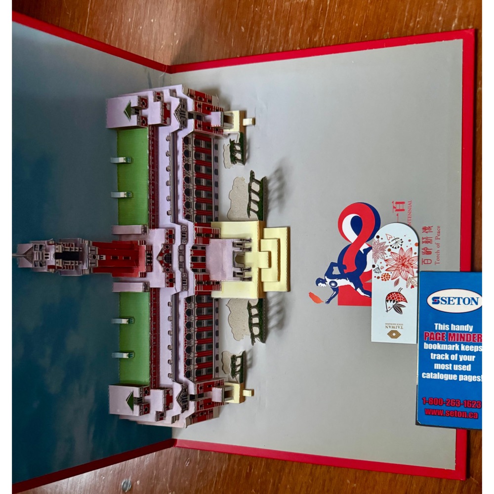 孤品中的孤品：中華民國 精彩100 彈出立體總統府、馬英九蕭萬長-細節圖9