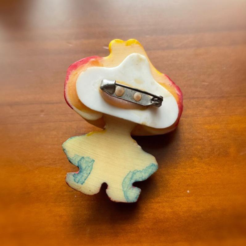 老公仔1⃣️未使用新古品加拿大產籃球眼鏡架2⃣️老娃娃55年老胸針身體可以搖晃 脖子以下可動-細節圖3