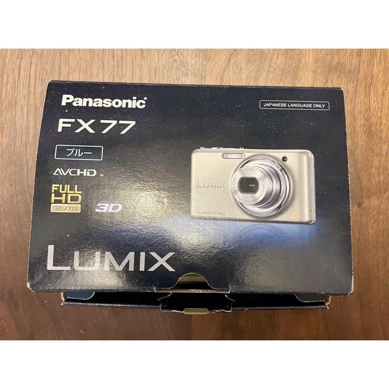 全網最便宜二手Panasonic 國際牌日本本土機LUMIX DMC FX 77相機含電池充電座傳輸線光碟片保證書4GB-細節圖6